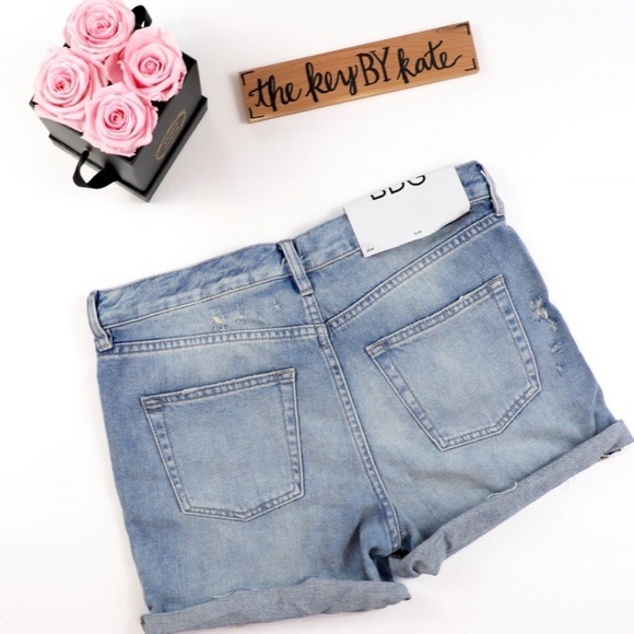 NWT Urban Outfitters BDG High Rise Jean Shorts - Picture 8 of 8